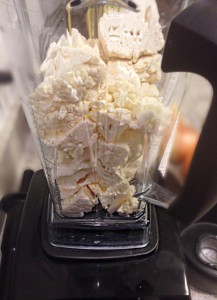 Cauliflower in the blender