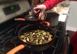 brussel sprouts with cognac