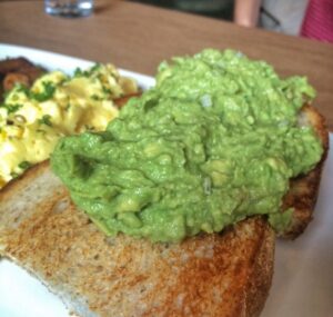 Avocado Toast at Cochon Volant