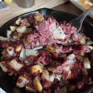 Corned Beef hash from Cochon Volant