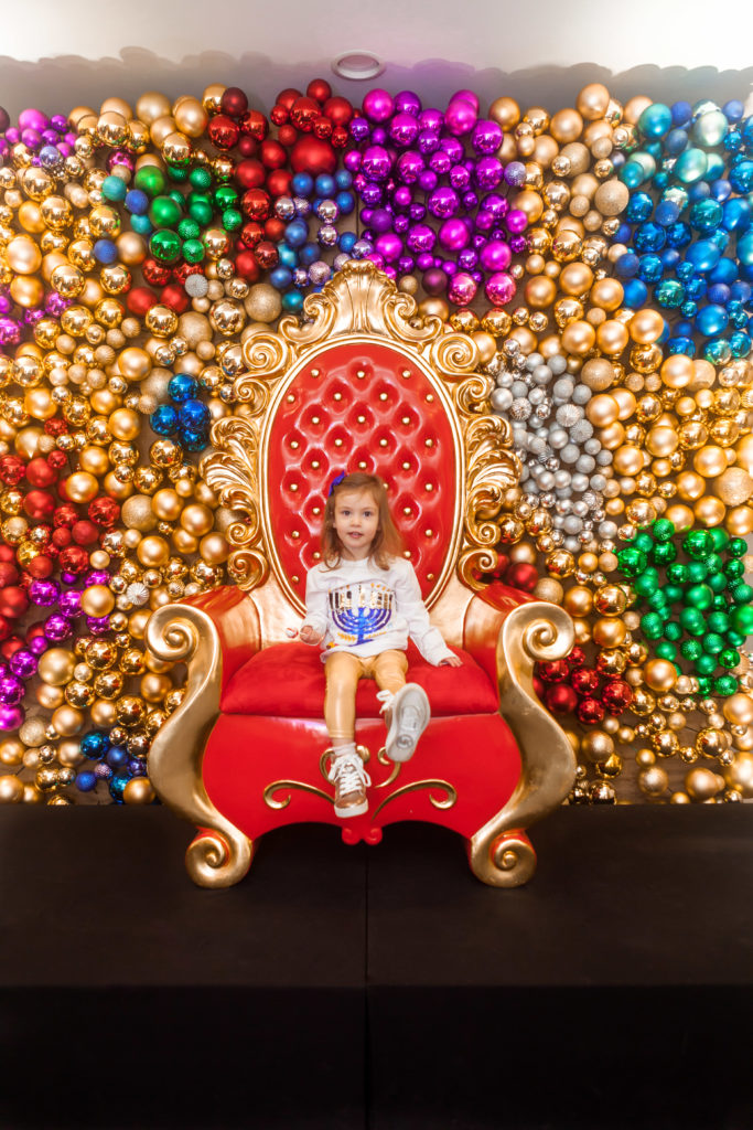 Child in Santa Suite at Swissôtel Chicago