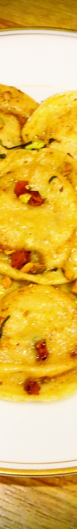 Butternut squash ravioli