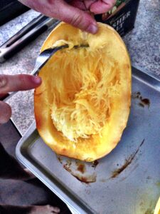 Take a fork to the spaghetti squash
