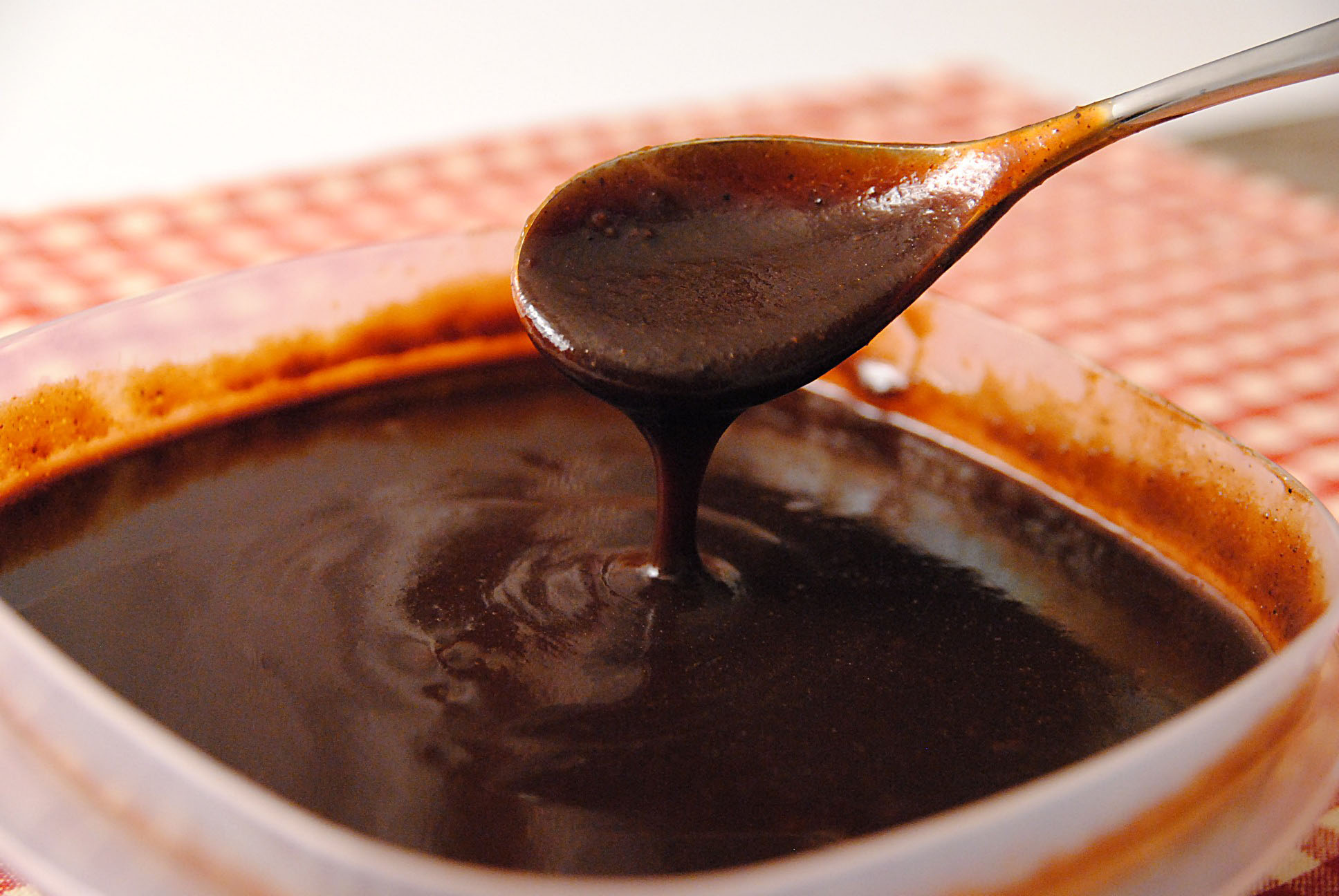 Ancho Chile BBQ Sauce.
