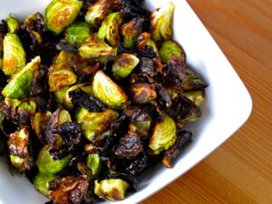 Crispy Brussels sprouts